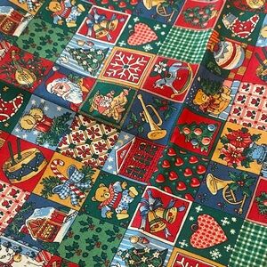 Festive Patchwork Fabric